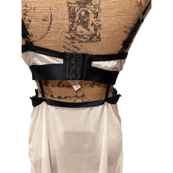 Auden Women's Multicolor Lace & Mesh Nightgown Size XL - Picture 6 of 9